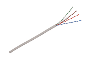 異向螺旋結構Cat.5E非屏蔽PVC雙絞線纜