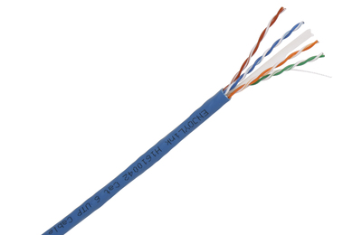 異向螺旋結構Cat.6非屏蔽PVC雙絞線纜