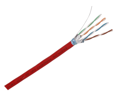 6A类4对低烟无卤屏蔽双绞线室内电缆